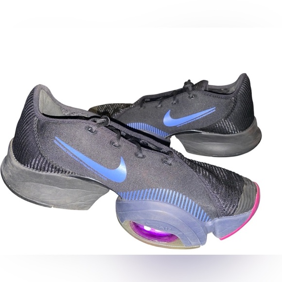 Nike Black Purple Air Zoom SuperRep - Picture 2 of 7